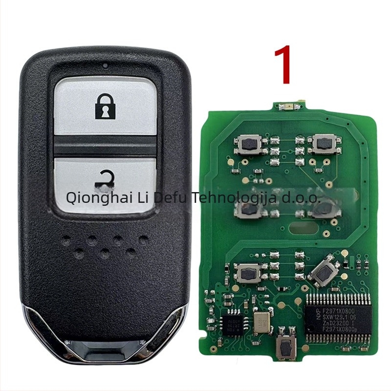 FCCID KR5V2X Honda ključ s 47-čipom, daljinski upravljač s 2–6 tipkama, kućište od plastike i metala, kompatibilan s Honda Vezel, Civic, Pilot, Fit, Odyssey, CR-V, HR-V, XR-V