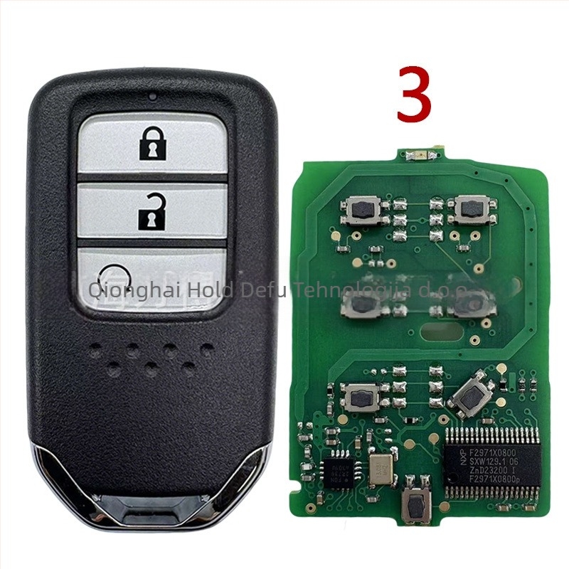 FCCID KR5V2X Honda ključ s 47-čipom, daljinski upravljač s 2–6 tipkama, kućište od plastike i metala, kompatibilan s Honda Vezel, Civic, Pilot, Fit, Odyssey, CR-V, HR-V, XR-V