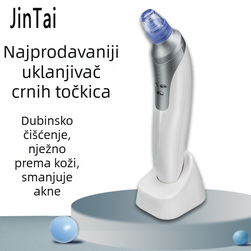 Uređaj za usisavanje crnih mjesta — prijenosni, snažan usis, baterija 800–1000mAh, IPX3 vodootporan (kućni kozmetički alat)