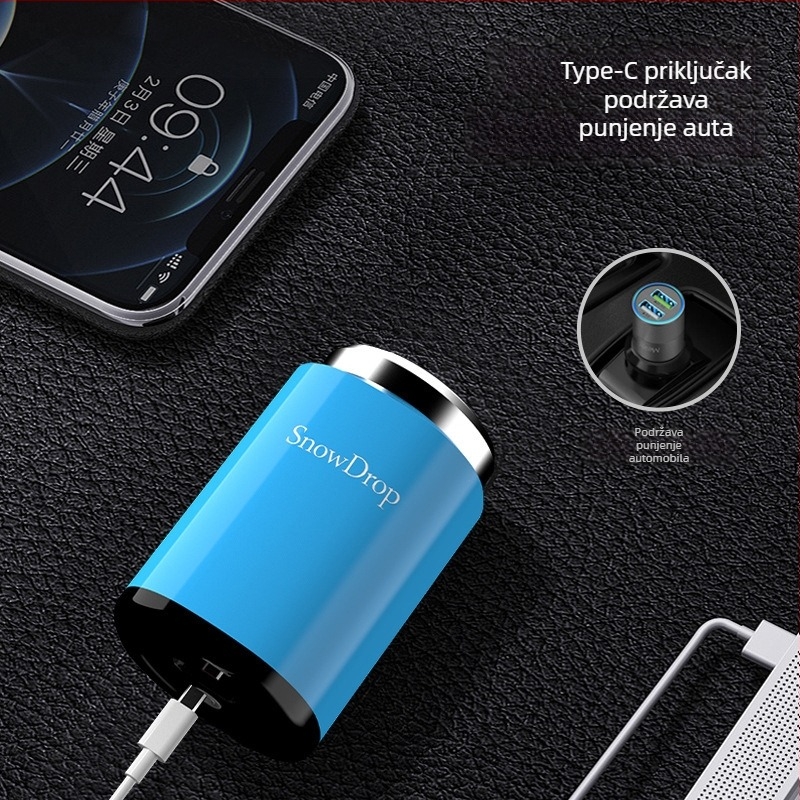 Prijenosno električno brijanje s rotirajućom glavom od 3 oštrice, plutajuća glava, odvojiva glava za čišćenje, ugrađena baterija 100-300 mAh, 30-dnevni radni vijek, DC motor