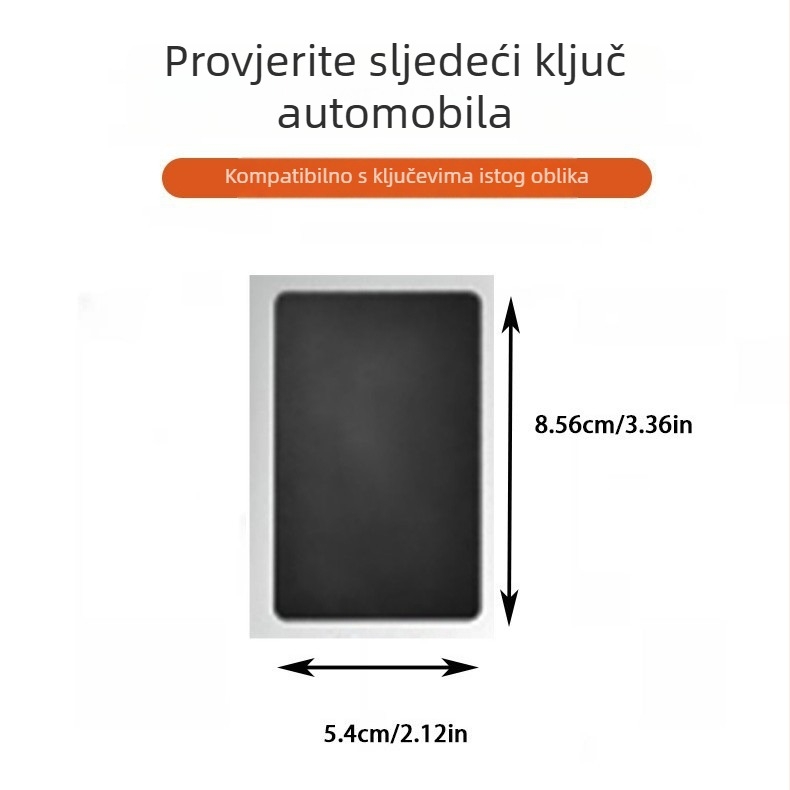 Kućište ključa automobila LX, LX model LX, cinkova legura, poslovni stil, bez prilagodbe
