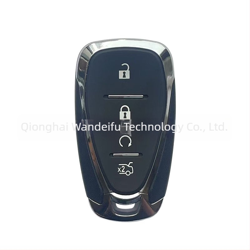 Kučište daljinskog ključa Chevrolet — ABS tijelo s bakrenim vanjskim omotačem, bez čipa, kompatibilno s ključevima 2–6 tipki.