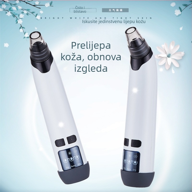 HS-HTY01 Električni rotirajući uređaj za usisavanje crnih točaka, čišćenje pora, 3 brzine, uklanja crne točke, akne, višak masnoće i bijele mitisere
