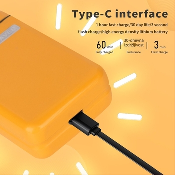 Električni brijač s dvostrukim recipročnim glavama, plivajuća glava, potpuno perivo tijelo, USB punjenje, ugrađena baterija 500–800 mAh