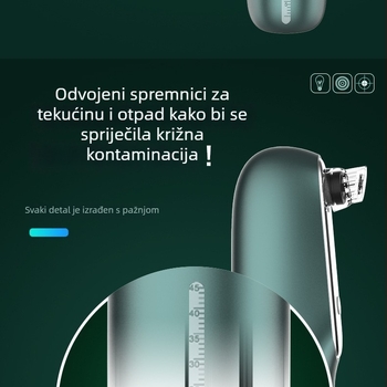 Kućni uređaj za njegu kože s mjehurićima vodika i kisika – čistač pora, ručni način rada, marka Ethereum, model YM--891, 2020