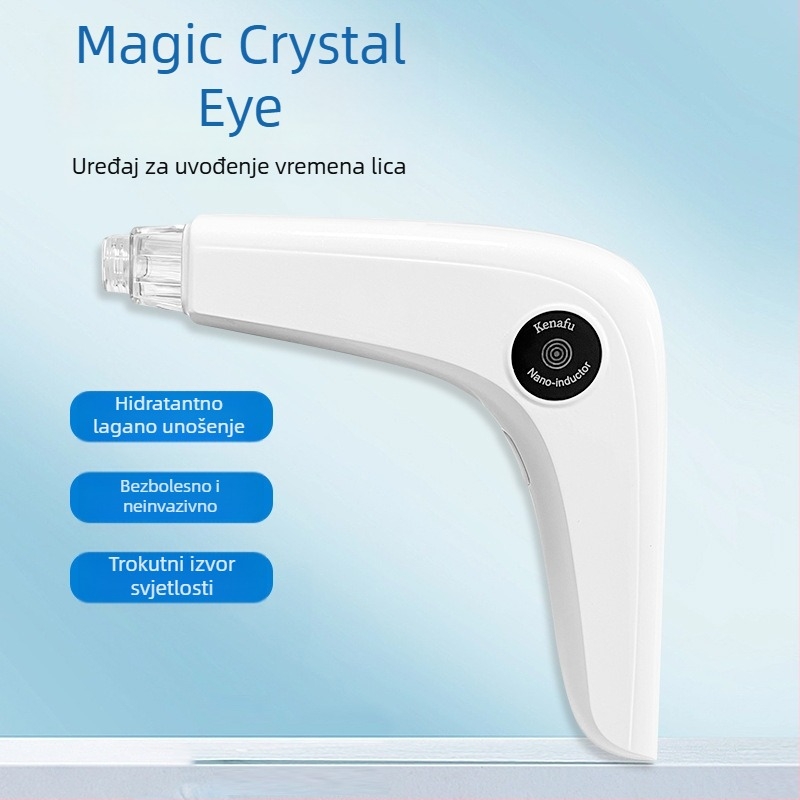 Kućni kozmetički uređaj s nano-mikrokrystalnom infuzijom za uklanjanje crnih mrlja i malih mjehurića — Magic Crystal Eye