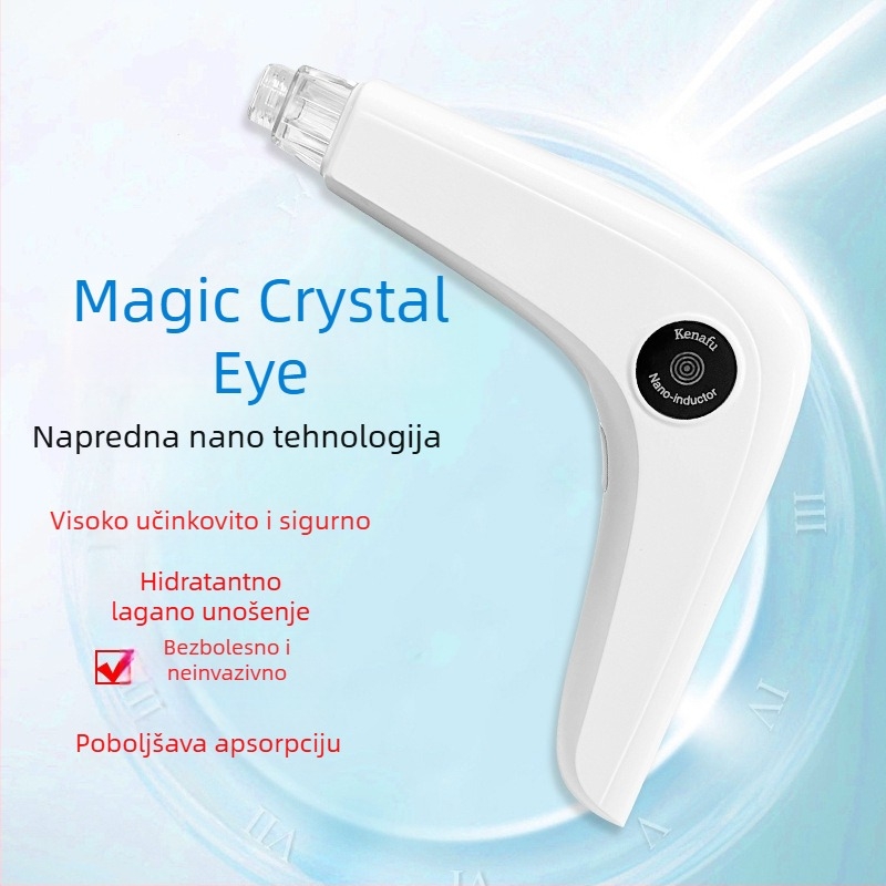 Kućni kozmetički uređaj s nano-mikrokrystalnom infuzijom za uklanjanje crnih mrlja i malih mjehurića — Magic Crystal Eye