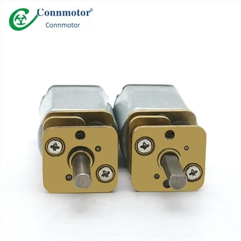 Kule četkasti mini DC motor s metalnim zupčanicima – niska napetost ispod 36V, visok okretni moment, ISO 9001 certifikat