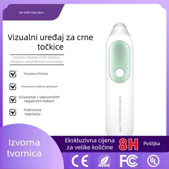 Vizualni uređaj za usisavanje crnih mitesa, s električnim rotacijama, model KD802P, dvije brzine čišćenja pora
