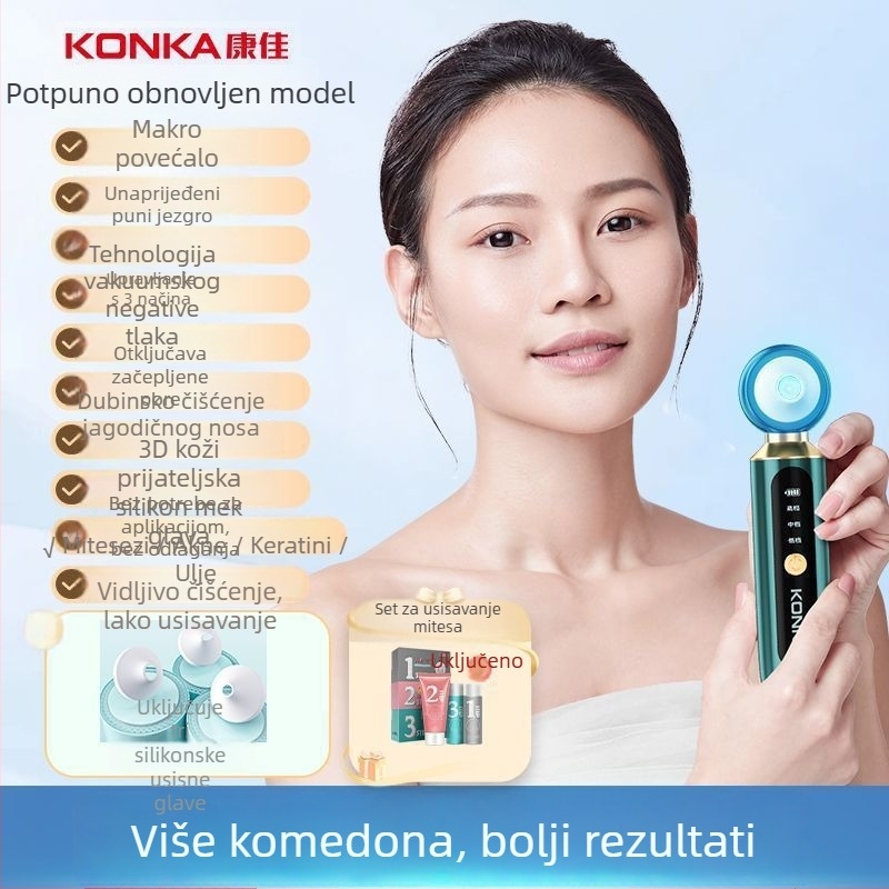 Konka Ultrazvučni uređaj za uklanjanje crnih mitisa, čišćenje pora, model KHTY-1610-T, 3. stupanj