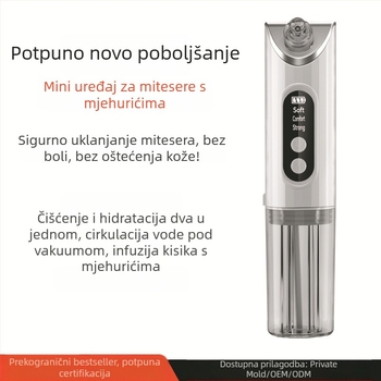 Kućni uređaj za čišćenje pora s vodnom cirkulacijom i kisikom za uklanjanje crnih mrlja i akni – model H24s