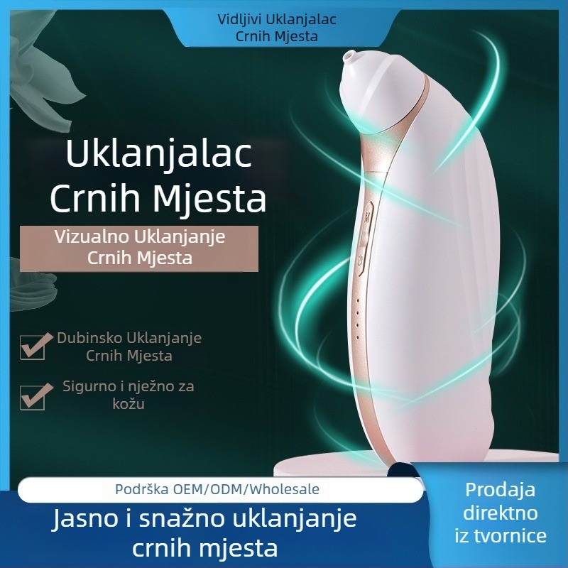 Električni vakuumski uređaj za uklanjanje mitiser uz vizualni prikaz — Smallbei, model 508, treća brzina, čisti pore i njeguje kožu.