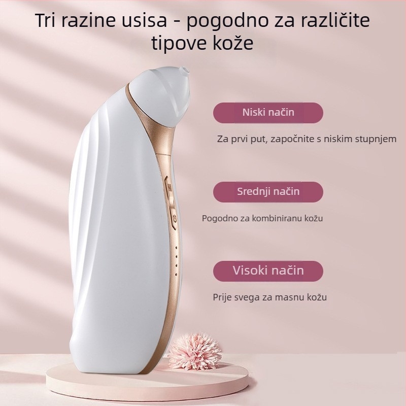 Električni vakuumski uređaj za uklanjanje mitiser uz vizualni prikaz — Smallbei, model 508, treća brzina, čisti pore i njeguje kožu.