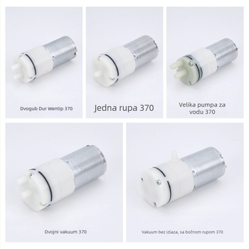 370 model kozmetički uređaj s vakuum pumpom za crne mrlje, mikro motor, DC