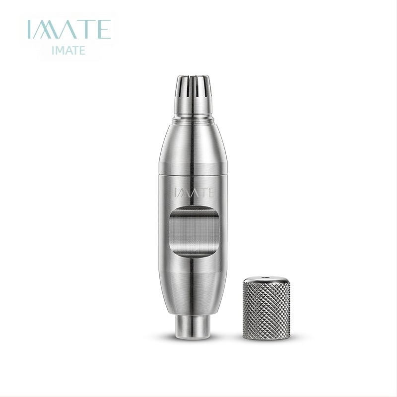 Električni trimer za nosne dlake, odvojiva i periva glava, ABS kućište, radi na baterije, prenosiv