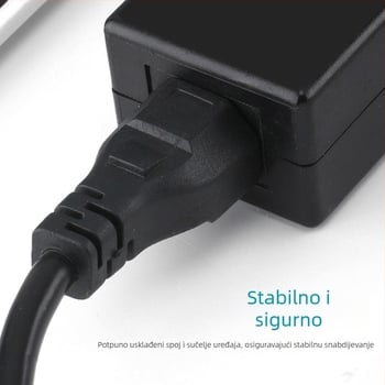 Kabel napajanja za prijenosno računalo, čisti bakar, CCC certificiran, 3x0.75 mm², GB standard