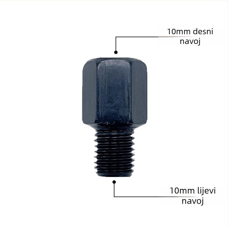 Vijak za povećanje visine retrovizora električnog vozila; vijak za povećanje visine; fiksirajući vijak