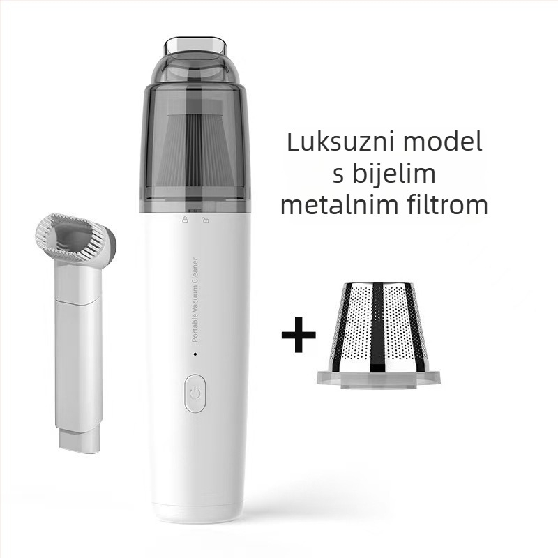 Prijenosni usisavač za auto i dom — bežični ručni, 36V, 50W, 3500Pa, 30 min radnog vremena