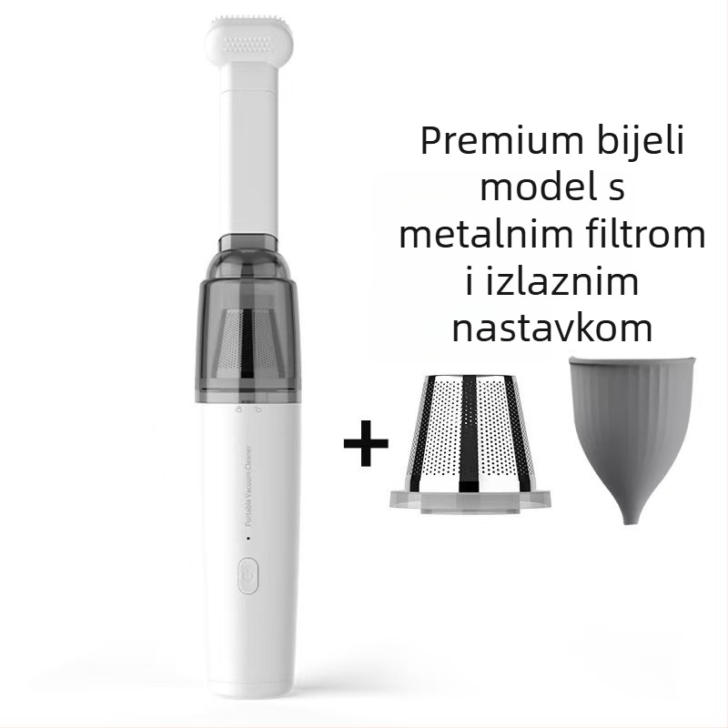 Prijenosni usisavač za auto i dom — bežični ručni, 36V, 50W, 3500Pa, 30 min radnog vremena