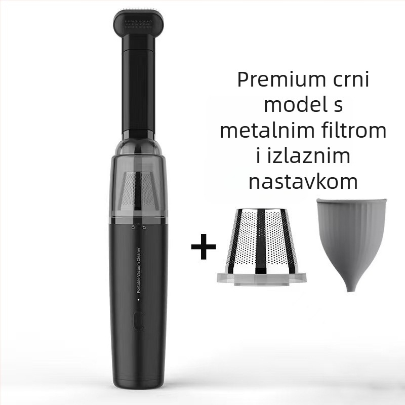 Prijenosni usisavač za auto i dom — bežični ručni, 36V, 50W, 3500Pa, 30 min radnog vremena