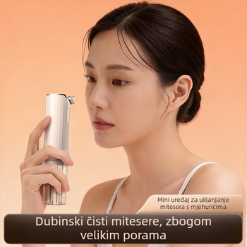 Uređaj za uklanjanje crnih mitesa s hidro-oksigenom cirkulacijom i mikrobubicama za čišćenje pora lica kod kuće