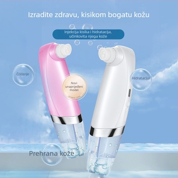 Uređaj za usisavanje čiernih mrlja s malim mjehurićima: čišćenje pora, ubrizgavanje kisika i dopunjavanje vodom | Model 12051 • Električni način rotacije • 3 stupnja postavki • Kućište ABS + silikon