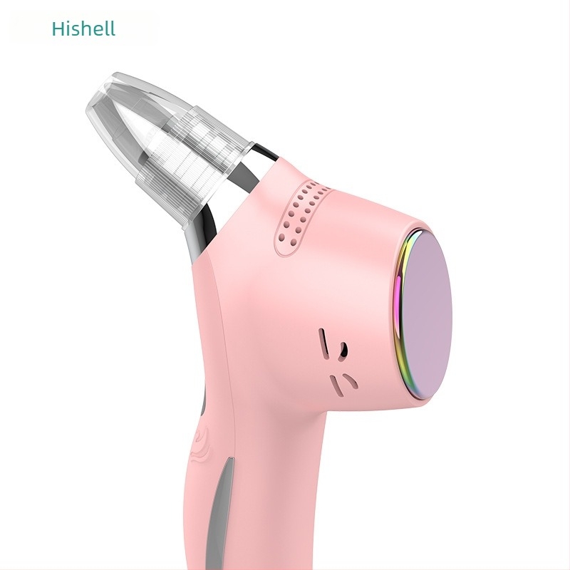 Sea Shell 208 ultrazvučni uređaj za čišćenje lica s usisavanjem prištića, kućište ABS+304, 3–5 brzina