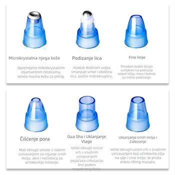 Define Beauty DYM002 Vacuum uređaj za mitesere – 5 stupnjeva usisavanja, apsorbira mitesere i čisti pore