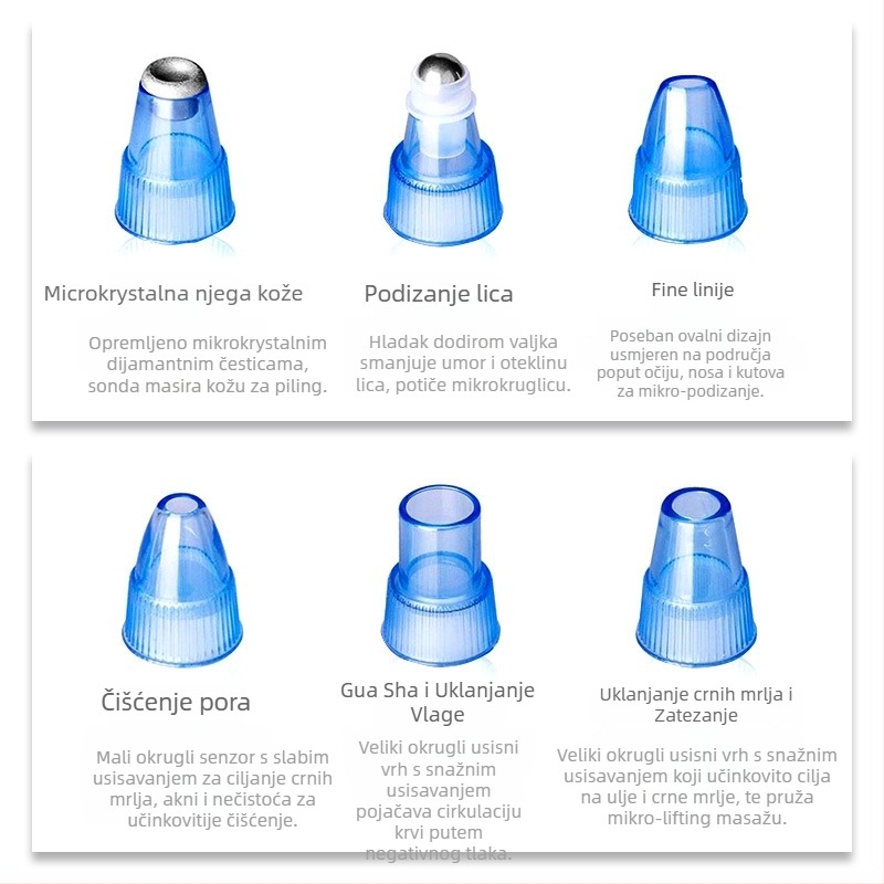 Define Beauty DYM002 Vacuum uređaj za mitesere – 5 stupnjeva usisavanja, apsorbira mitesere i čisti pore