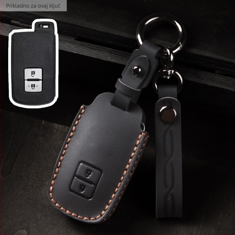 Toyota kućište za ključ – koža od krave, retro stil, prilagodljivo