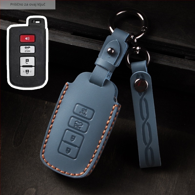 Toyota kućište za ključ – koža od krave, retro stil, prilagodljivo