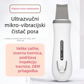 Ultrazvučni uređaj za piling kože s uklanjanjem crnih mrlja i exfolijacijom, mikrostrujno čišćenje i infuzija, 3 brzine, modeli C2/C4
