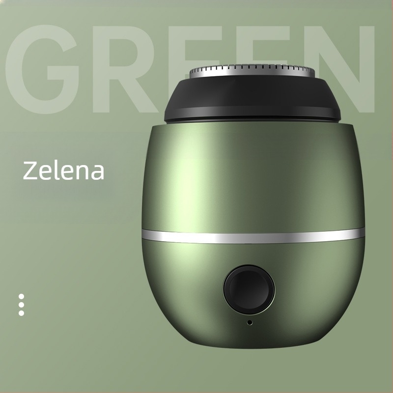 Električna britvica za muškarce, USB punjenje, prijenosna mini putna britva, kompaktna i snažna, s ugrađenom baterijom 300–500 mAh, motor s četkicama, buka ispod 36 dB