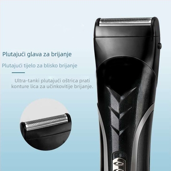 Fly nits 5388 Set za kosu: Kosič, Brijač i Trimer za nos, Bezčetkasti motor, Titanijumovi noževi, Ugrađena baterija 500–800 mAh, Rad 1–3 h, Tiho < 36 dB