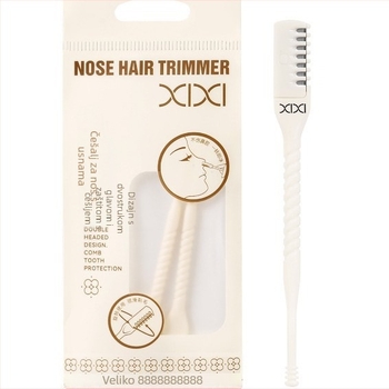 Xixi trimer za nosne dlačice - ručni, otporan na grebanje, unisex, alat za njegu nozdrva