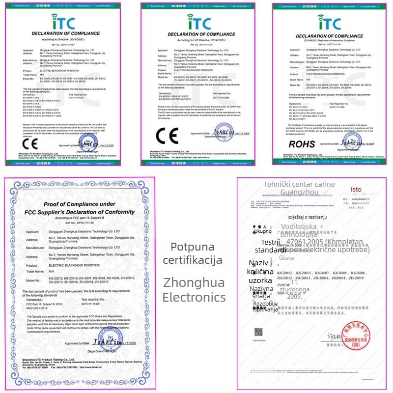 Električni uređaj za usisavanje crnih prištića i dubinsko čišćenje pora – Model X007, USB punjenje, baterija 500 mAh