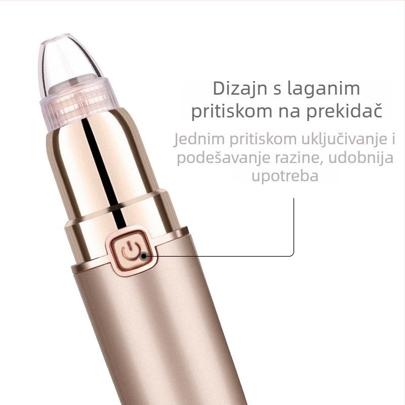 Uređaj za usisavanje crnih mitiser, trostupanjski podesivi čistač pora, mikrokrystalno uklanjanje akni, prijenosni uređaj za čišćenje lica