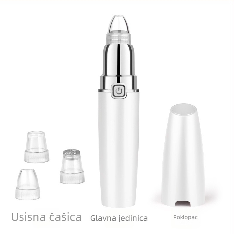 Uređaj za usisavanje crnih mitiser, trostupanjski podesivi čistač pora, mikrokrystalno uklanjanje akni, prijenosni uređaj za čišćenje lica