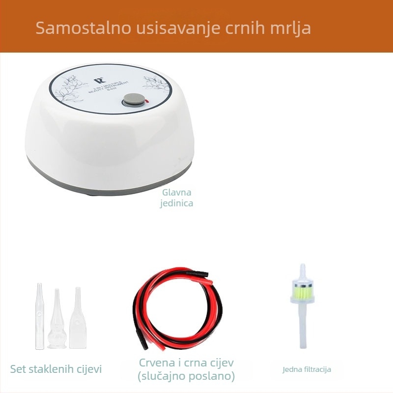 Liya B-632 uređaj za ekstrakciju mitesa za kućnu upotrebu – apsorpcija ulja, čišćenje pora, infuzija kisika, plastično kućište