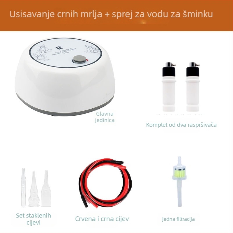 Liya B-632 uređaj za ekstrakciju mitesa za kućnu upotrebu – apsorpcija ulja, čišćenje pora, infuzija kisika, plastično kućište