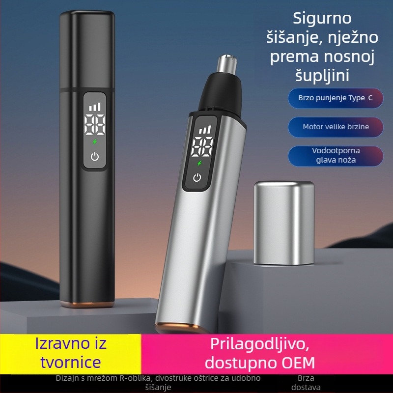 Trimer za nosne dlake, punjivi, ABS materijal, Byad Fk-2018, 98 g