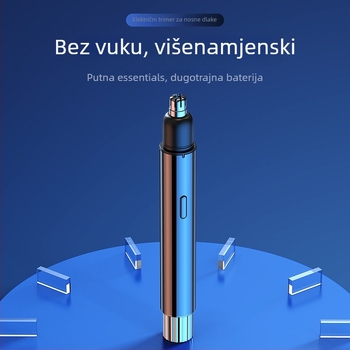 Trimer za nos – Električni, USB napajanje, Ugrađena baterija, ABS kućište, 300–500 mAh, Trajanje preko 15 dana