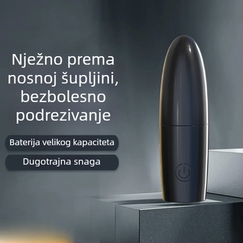 Trimer za nosne dlačice, unisex, mini, električni, USB punjivi