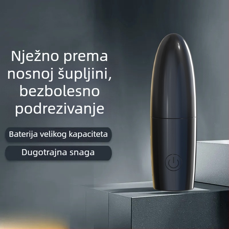 Trimer za nosne dlačice, unisex, mini, električni, USB punjivi