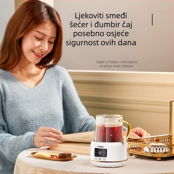 Zdravstvena posuda s digitalnim termostatom, 0,4 L, 220V, 400–500W, tijelo od borosilikatnog stakla, mikroprocesorsko upravljanje, model I156