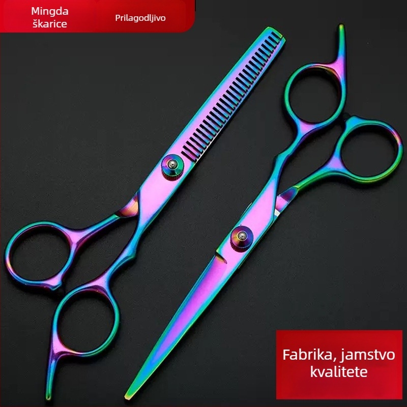 Nerđajuće noževe za kosu s tankim zubima za kućnu upotrebu, frizerski salon i njegu ljubimaca