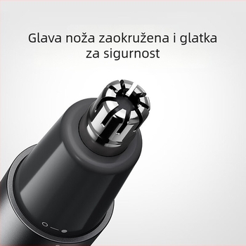 Oštrica za nosni trimer s magnetskim pričvršćivanjem – odvojiva i periva oštrica, kompatibilna s Mijia, punjenje preko ugrađene baterije ≤50 mAh, trajanje baterije >7 dana