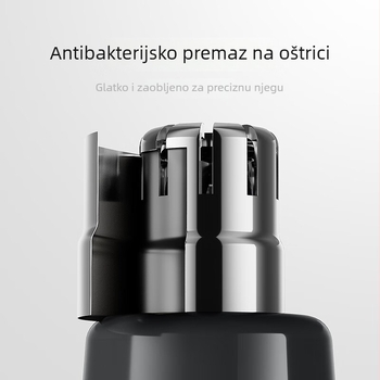 Oštrica za nosni trimer s magnetskim pričvršćivanjem – odvojiva i periva oštrica, kompatibilna s Mijia, punjenje preko ugrađene baterije ≤50 mAh, trajanje baterije >7 dana