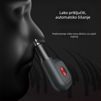 Mali električni trimer za nos, prijenosni, mrežno napajanje, plastični, za muškarce i žene