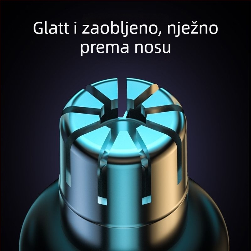 Mali električni trimer za nos, prijenosni, mrežno napajanje, plastični, za muškarce i žene